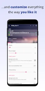 Your Calendar Widget preview 4