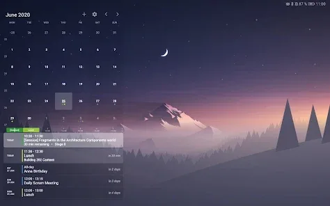Your Calendar Widget preview 7